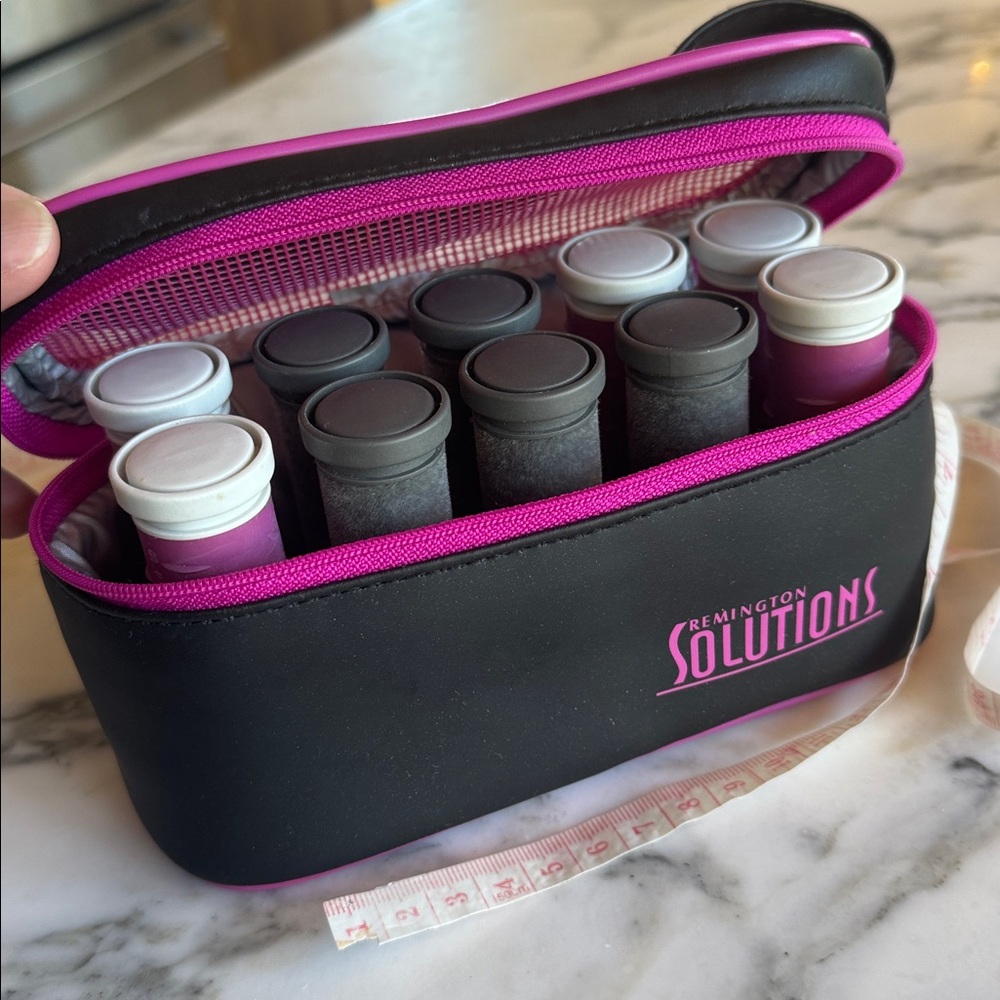 Remington Solutions Ionic Protective Ceramic Travel Hot Rollers 10 Pack